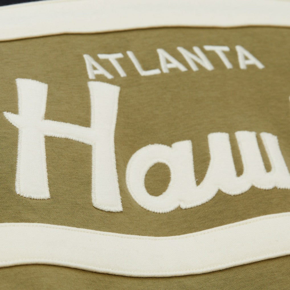 Olive/Black Atlanta Hawks Double Clutch Head Coach Hoodie | NBA