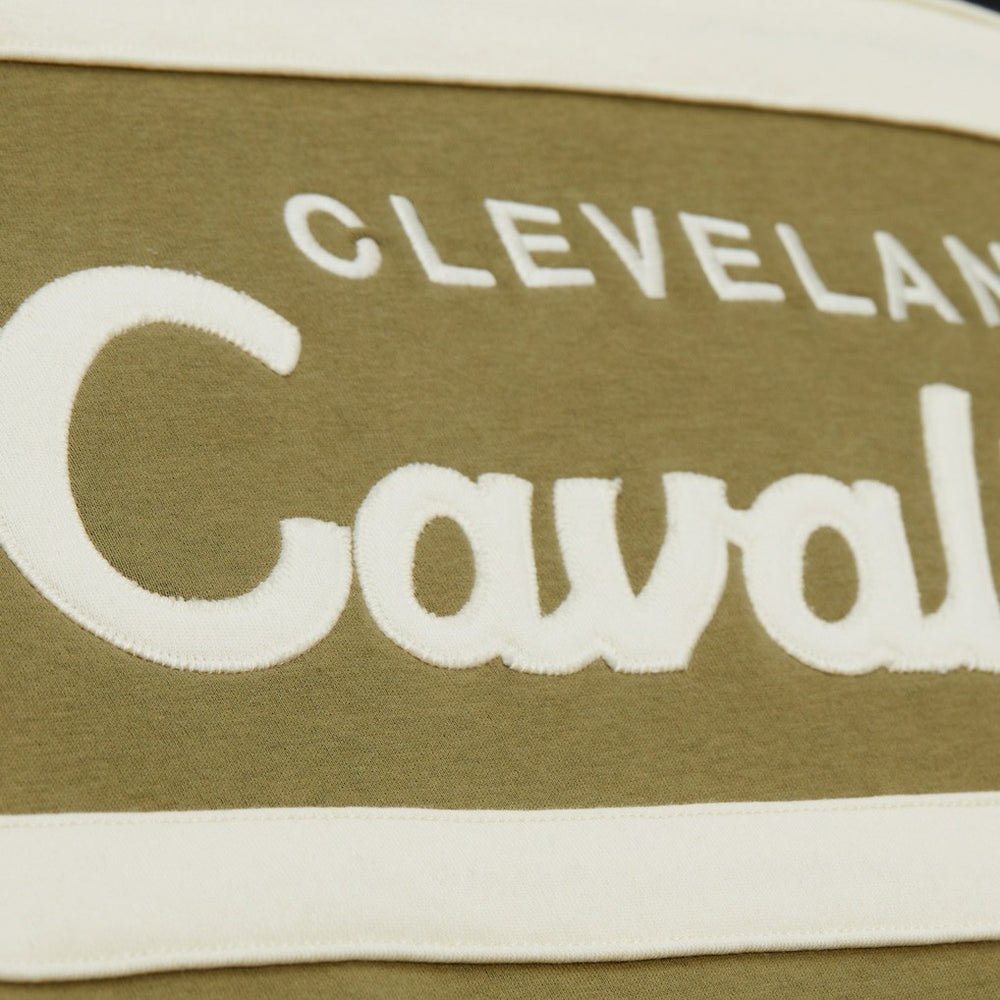 Olive/Black Cleveland Cavaliers Double Clutch Head Coach Hoodie sale | NBA
