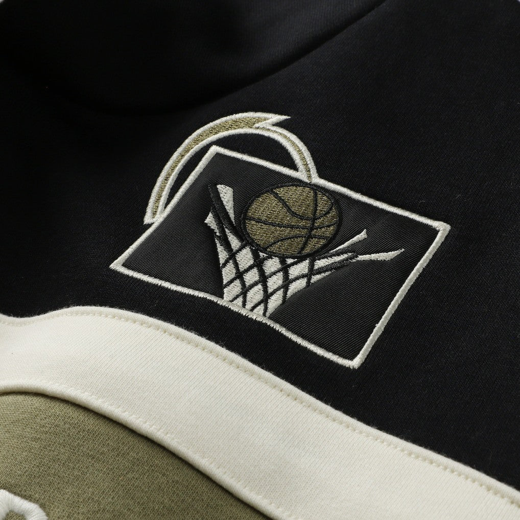 Olive/Black Cleveland Cavaliers Double Clutch Head Coach Hoodie sale | NBA