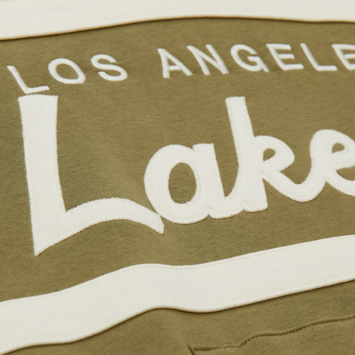 Olive/Black Los Angeles Lakers Double Clutch Head Coach Hoodie | NBA
