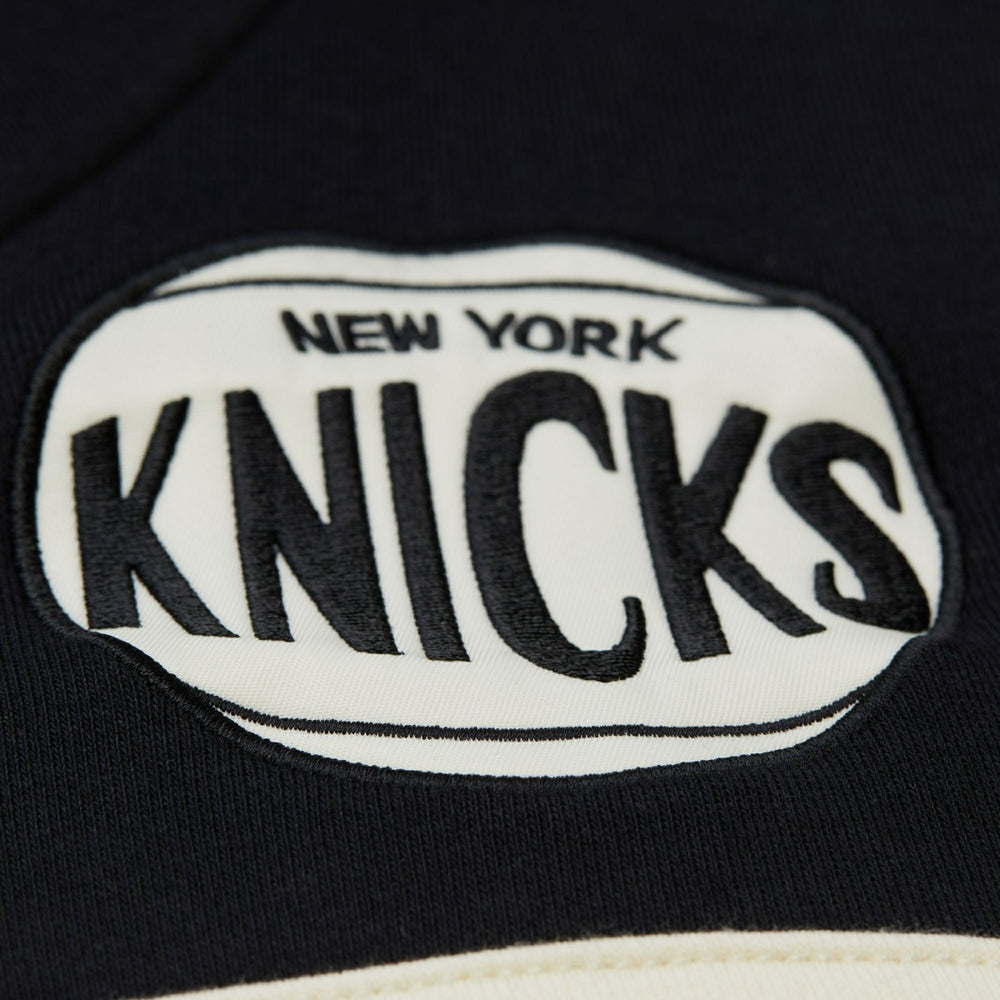 Olive/Black New York Knicks Double Clutch Head Coach Hoodie | NBA