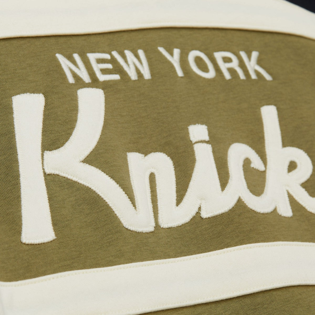 Olive/Black New York Knicks Double Clutch Head Coach Hoodie | NBA