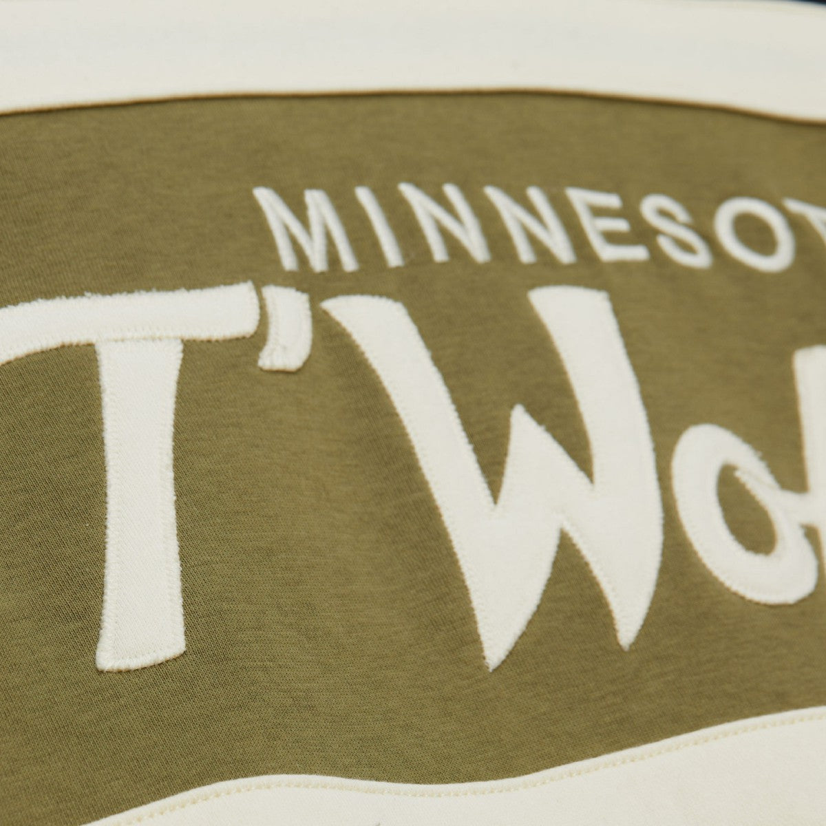 Olive/Black Minnesota Timberwolves Double Clutch Head Coach Hoodie | NBA