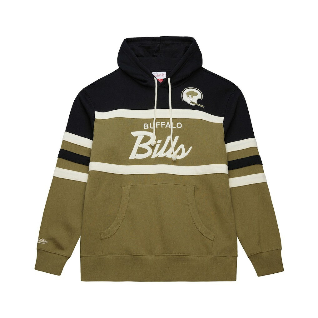 Buffalo Bills Vintage Logo Head Coach Hoodie | NFL On sale