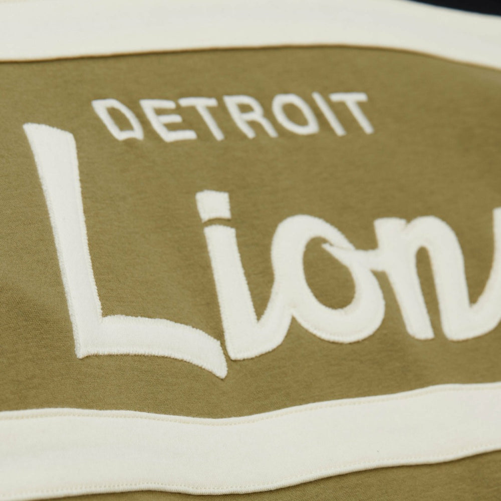 Detroit Lions Vintage Logo Head Coach Hoodie | NFL Discount