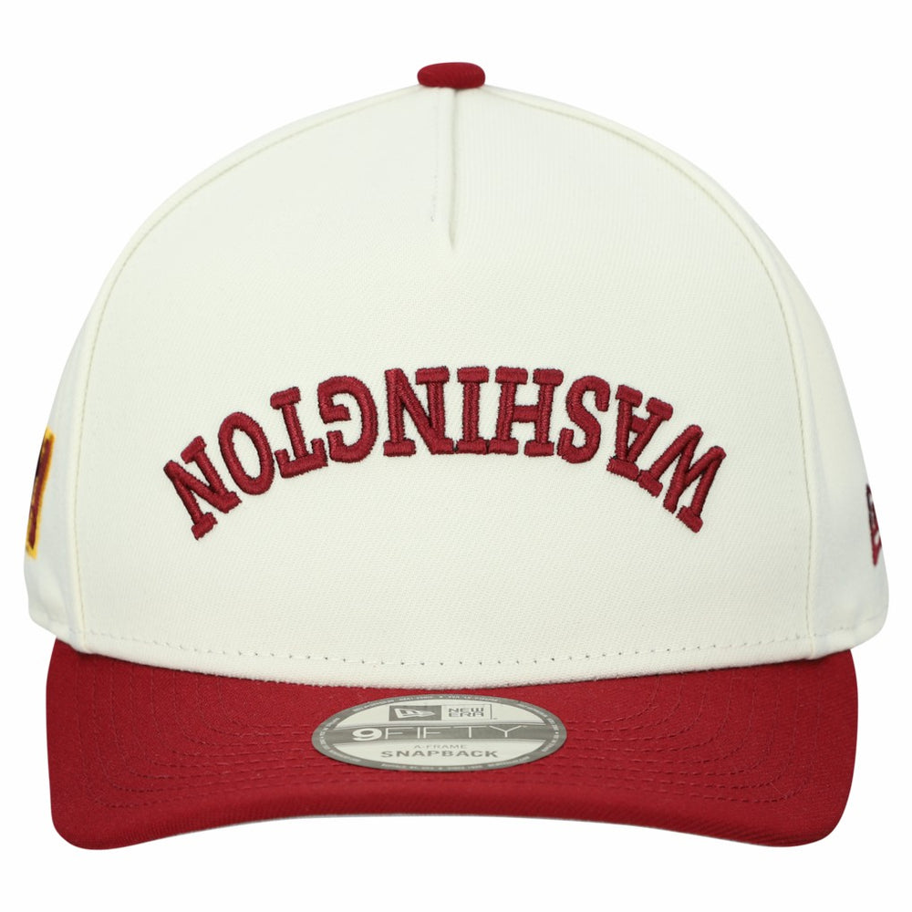 Washington Commanders Upside Down 9FIFTY A-Frame Snapback Hat | NFL On sale