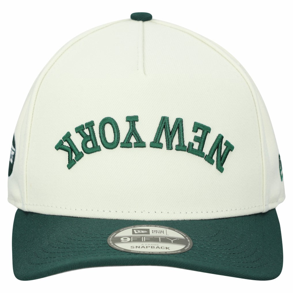 New York Jets Upside Down 9FIFTY A-Frame Snapback Hat | NFL Online