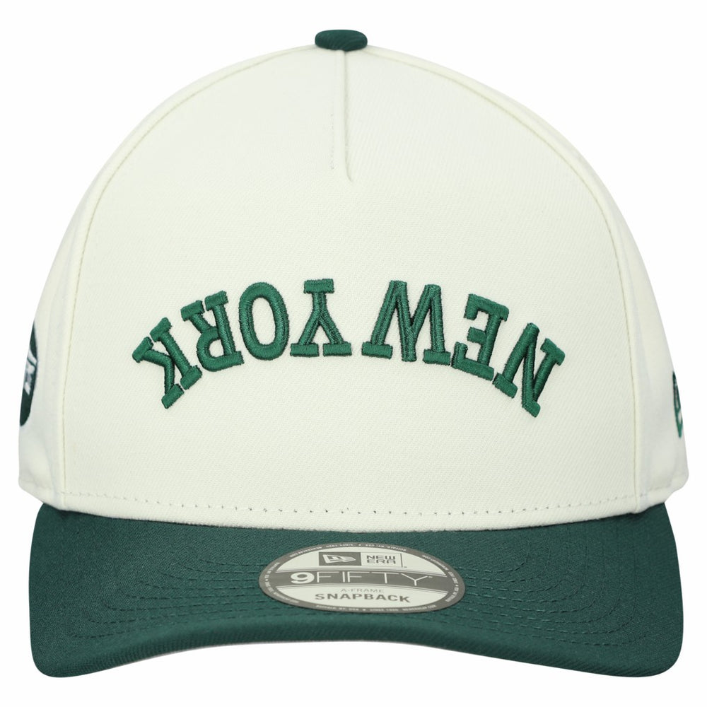 New York Jets Upside Down 9FIFTY A-Frame Snapback Hat | NFL Online