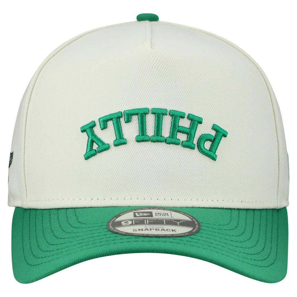 Philadelphia Eagles Upside Down 9FIFTY A-Frame Snapback Hat | NFL Hot