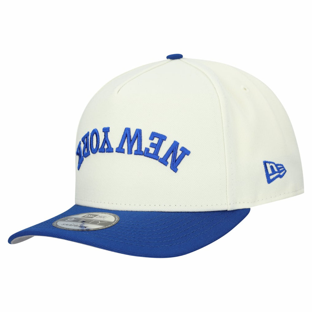 New York Giants Upside Down 9FIFTY A-Frame Snapback Hat | NFL Discount