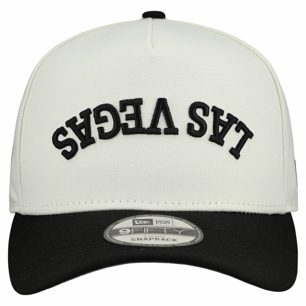 Las Vegas Raiders Upside Down 9FIFTY A-Frame Snapback Hat | NFL On sale