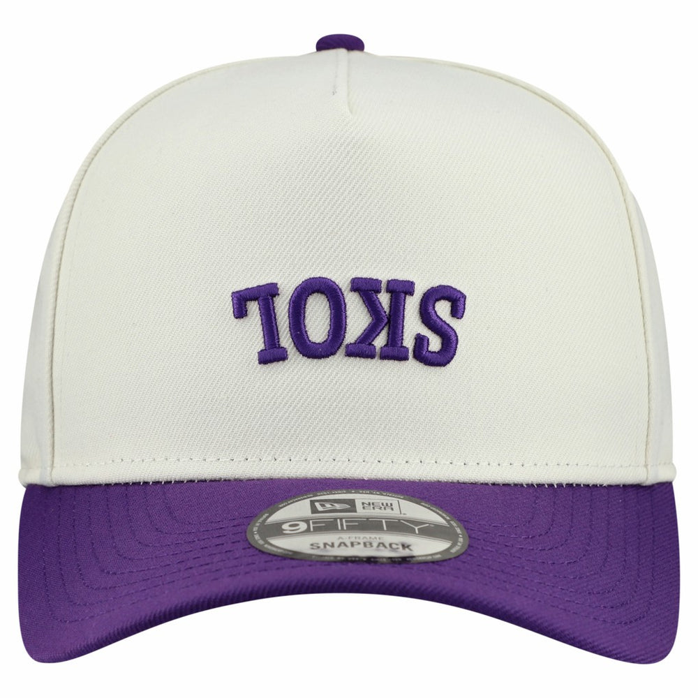 Minnesota Vikings Upside Down 9FIFTY A-Frame Snapback Hat | NFL Discount