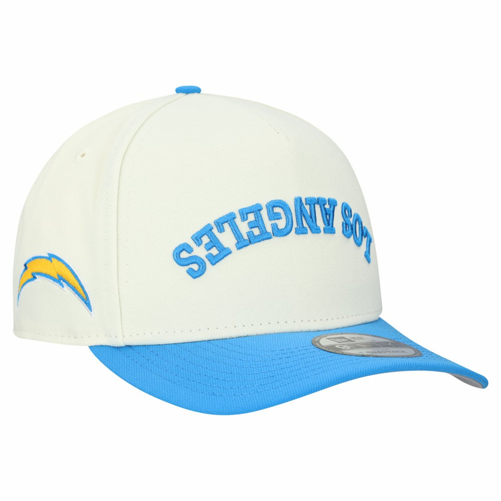 Los Angeles Chargers Upside Down 9FIFTY A-Frame Snapback Hat | NFL US