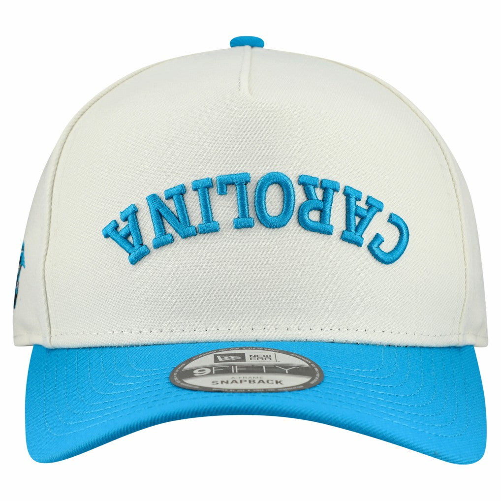 Carolina Panthers Upside Down 9FIFTY A-Frame Snapback Hat | NFL Hot