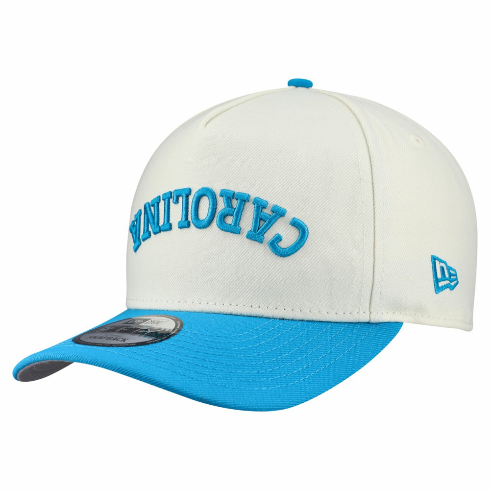 Carolina Panthers Upside Down 9FIFTY A-Frame Snapback Hat | NFL Hot