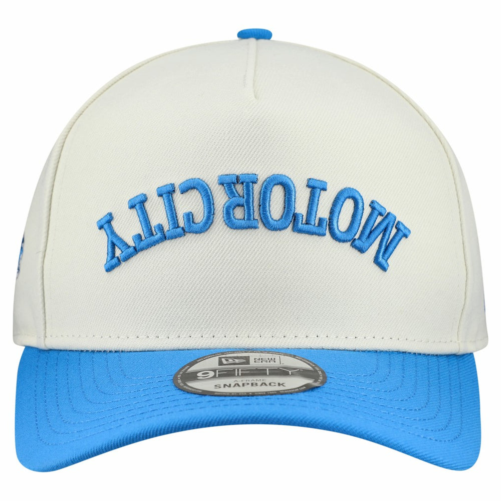 Detroit Lions Upside Down 9FIFTY A-Frame Snapback Hat | NFL New