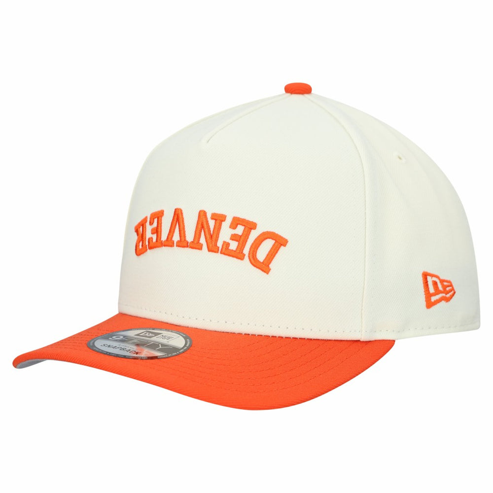 Denver Broncos Upside Down 9FIFTY A-Frame Snapback Hat | NFL Outlet