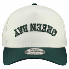 Green Bay Packers Upside Down 9FIFTY A-Frame Snapback Hat | NFL Sale