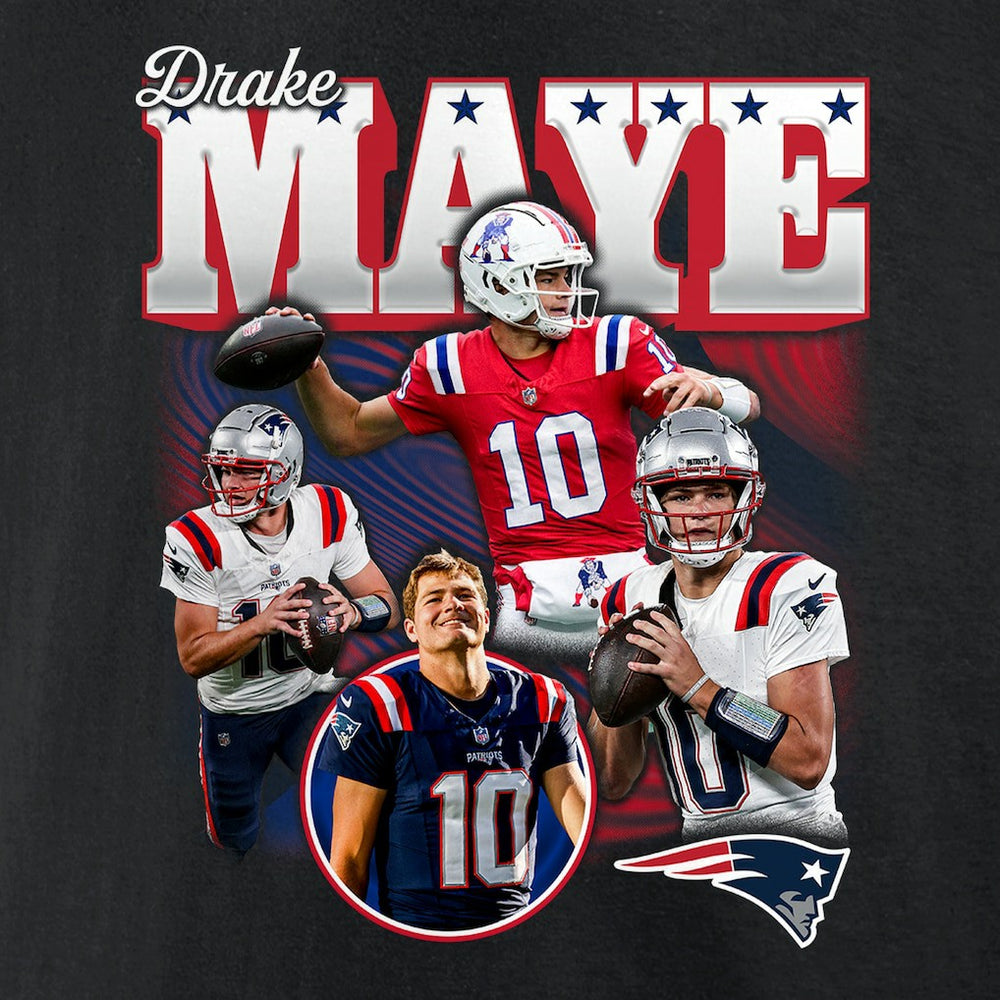New England Patriots Drake Maye  Notorious T-Shirt | NFL Hot