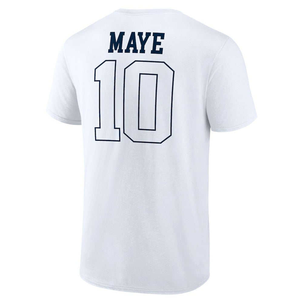 New England Patriots Drake Maye  Outline Player T-Shirt | NFL On sale