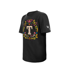 Texas Rangers New Era Youth Día de los Muertos T-Shirt - MLB T-shirts