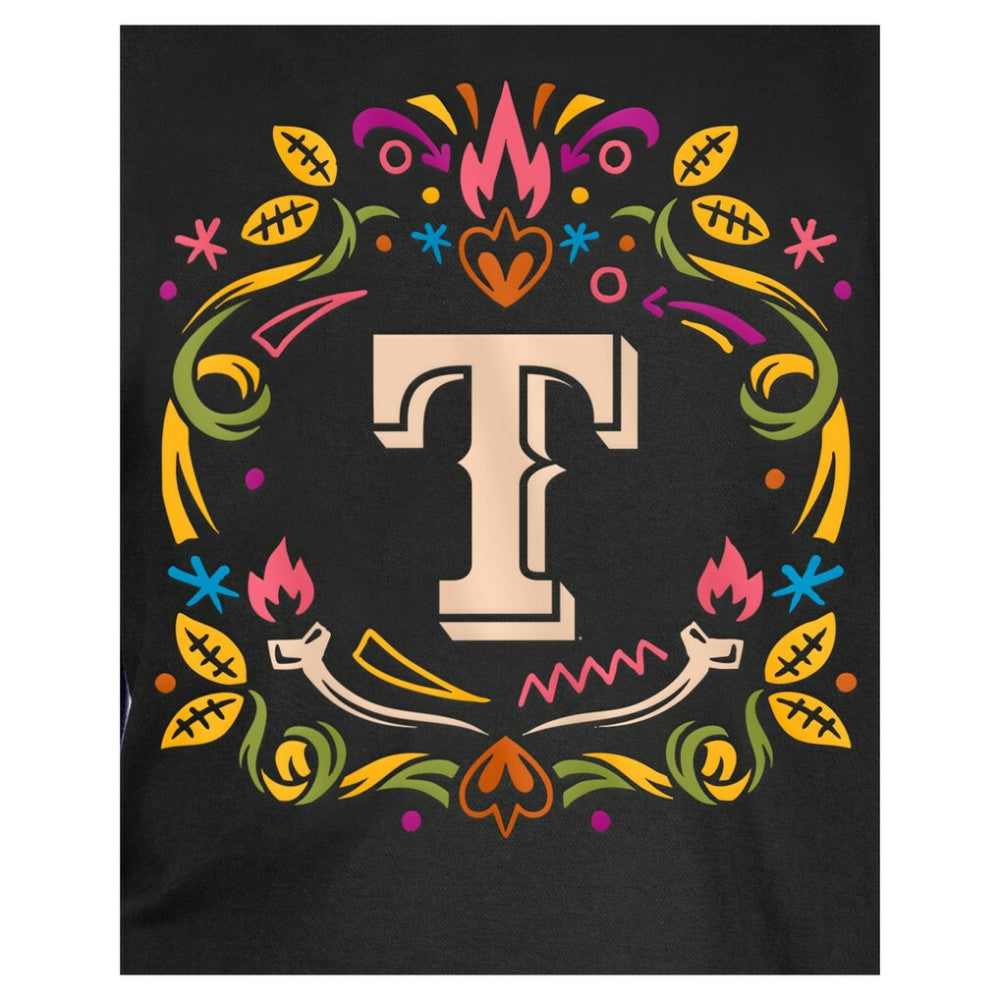 Texas Rangers New Era Youth Día de los Muertos T-Shirt - MLB T-shirts