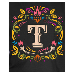 Texas Rangers New Era Youth Día de los Muertos T-Shirt - MLB T-shirts