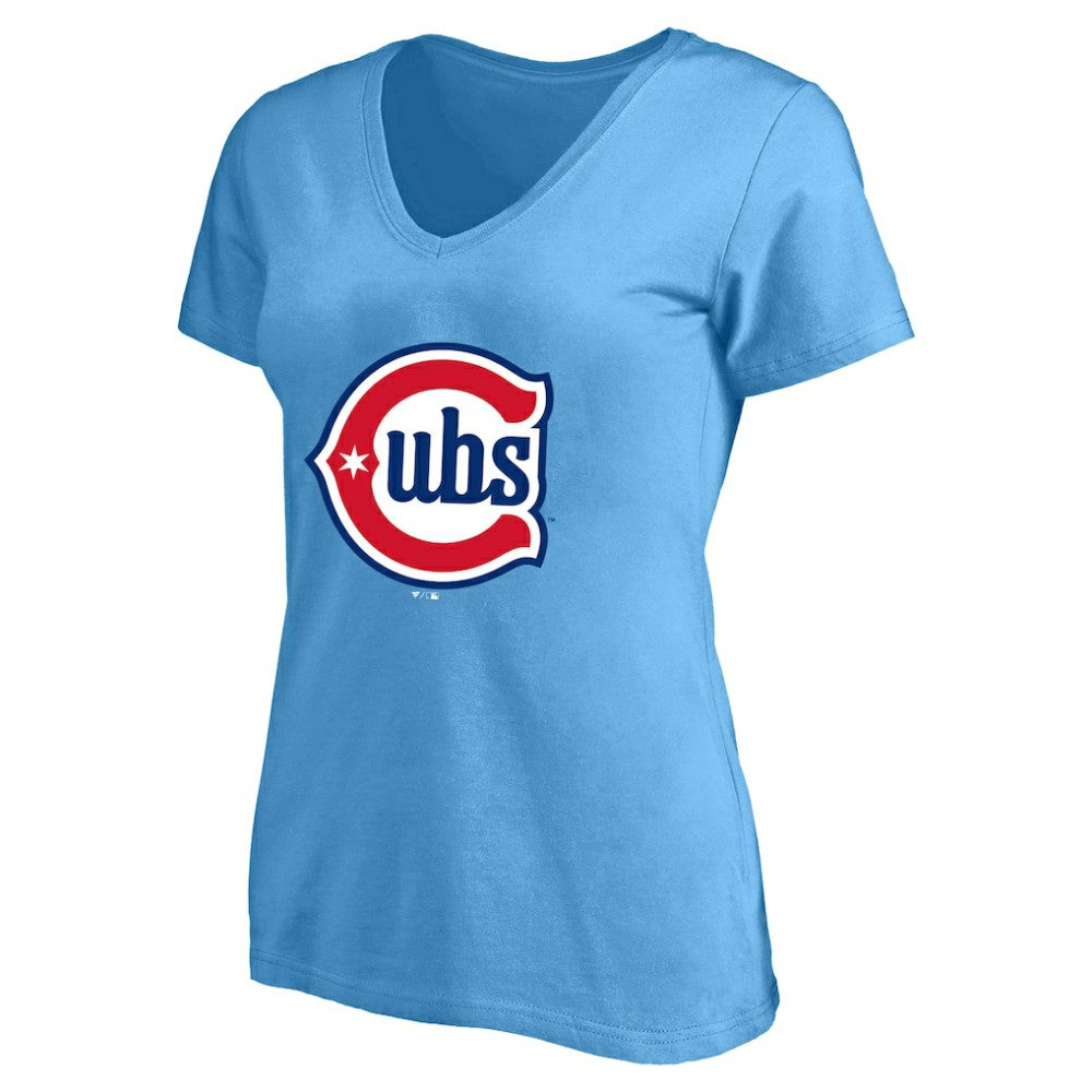 Pete Crow-Armstrong Chicago Cubs Profile Women's Plus Size Name & Number V-Neck T-Shirt - MLB T-shirts