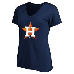 Jose Altuve Houston Astros Profile Women's Plus Size Name & Number V-Neck T-Shirt - MLB T-shirts