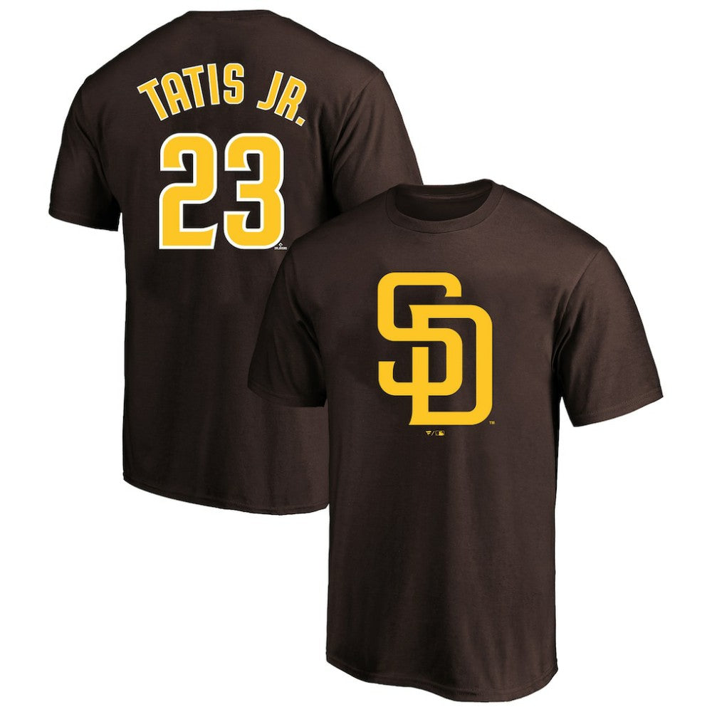 Fernando Tatis Jr. San Diego Padres Profile Big & Tall Player Name & Number T-Shirt - MLB T-shirts