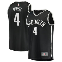Black Drake Powell Brooklyn Nets Fast Break Replica Jersey | NBA