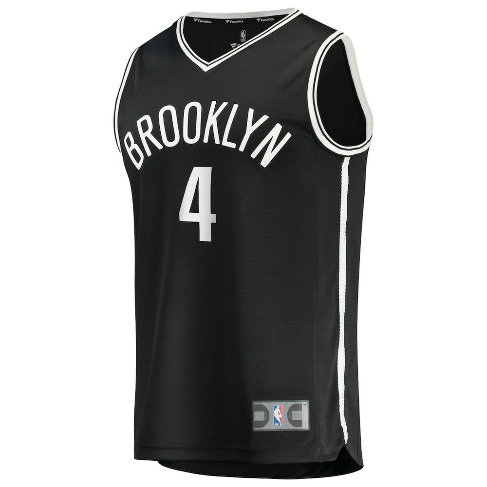 Black Drake Powell Brooklyn Nets Fast Break Replica Jersey | NBA