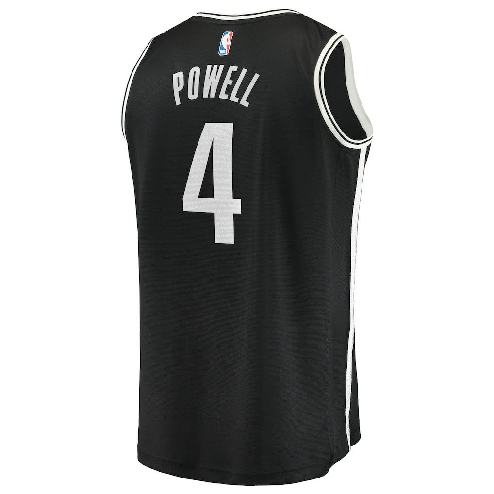 Black Drake Powell Brooklyn Nets Youth Fast Break Replica Jersey | NBA