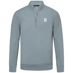 Detroit Tigers Levelwear Upright Insignia Tri-Blend Quarter-Zip Pullover - MLB Pullover
