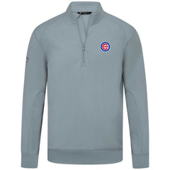 Chicago Cubs Levelwear Upright Insignia Tri-Blend Quarter-Zip Pullover - MLB Pullover