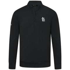 St. Louis Cardinals Levelwear Upright Insignia Tri-Blend Quarter-Zip Pullover - MLB Pullover