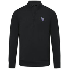 Colorado Rockies Levelwear Upright Insignia Tri-Blend Quarter-Zip Pullover - MLB Pullover