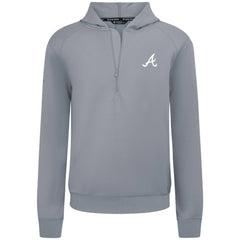Atlanta Braves Levelwear Technic Insignia Quarter-Zip Hoodie - MLB Hoodies