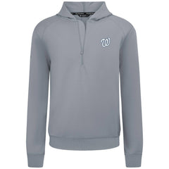 Washington Nationals Levelwear Technic Insignia Quarter-Zip Hoodie - MLB Hoodies