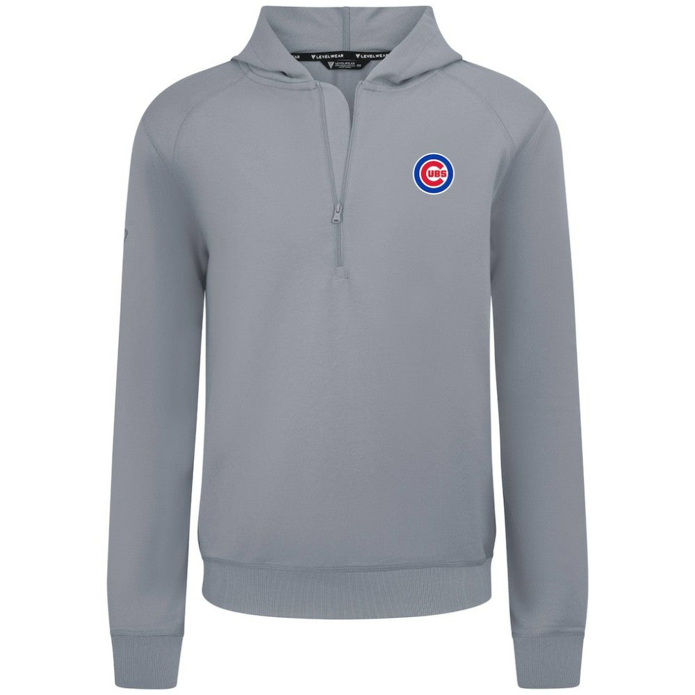 Chicago Cubs Levelwear Technic Insignia Quarter-Zip Hoodie - MLB Hoodies