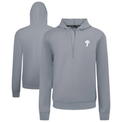 Philadelphia Phillies Levelwear Technic Insignia Quarter-Zip Hoodie - MLB Hoodies