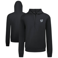 Washington Nationals Levelwear Technic Insignia Quarter-Zip Hoodie - MLB Hoodies
