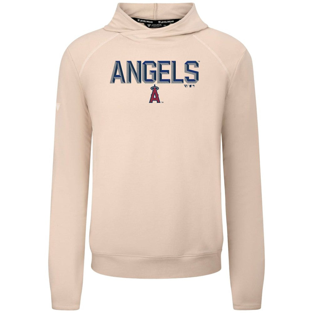 Los Angeles Angels Levelwear Mandate Carve Tri-Blend Hoodie - MLB Hoodies