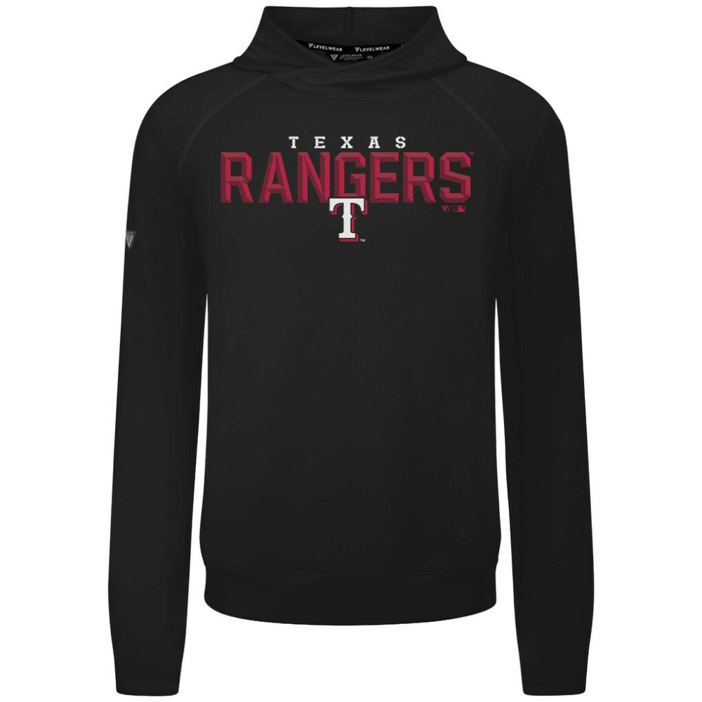 Texas Rangers Levelwear Mandate Carve Tri-Blend Hoodie - MLB Hoodies