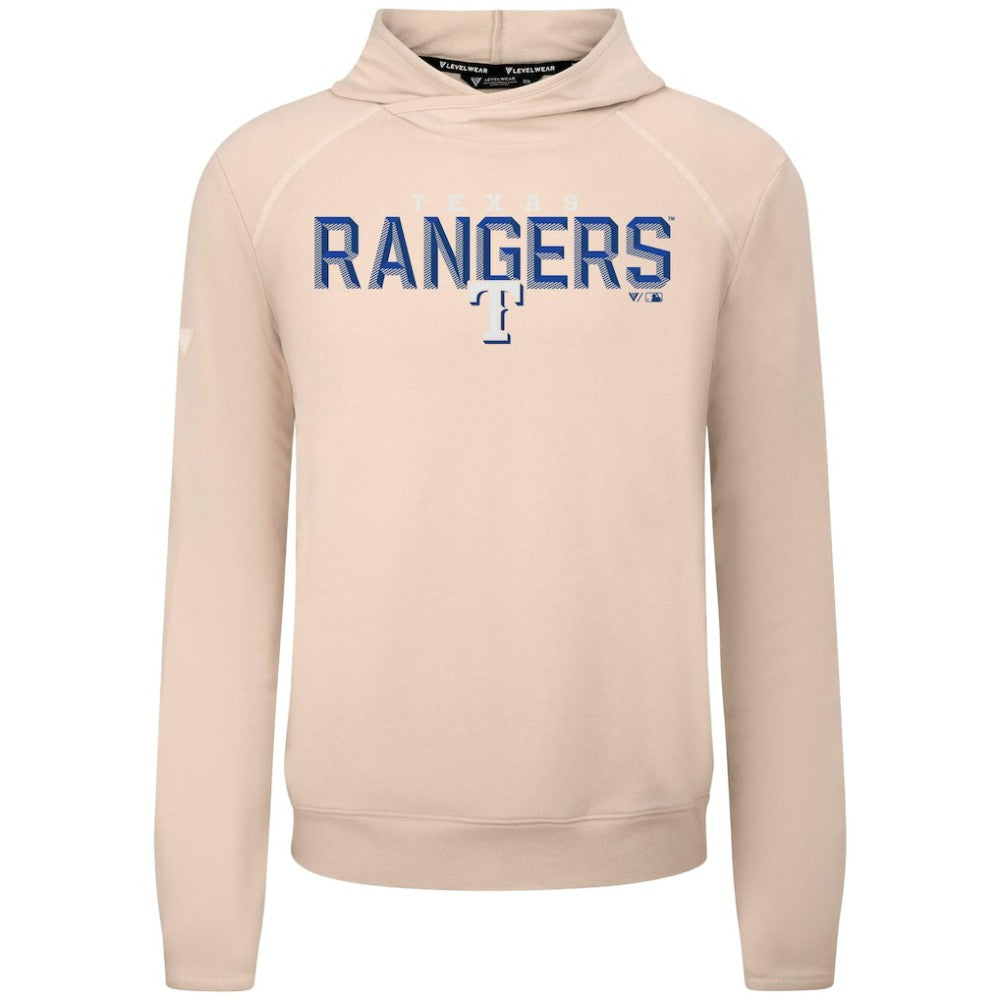 Texas Rangers Levelwear Mandate Carve Tri-Blend Hoodie - MLB Hoodies