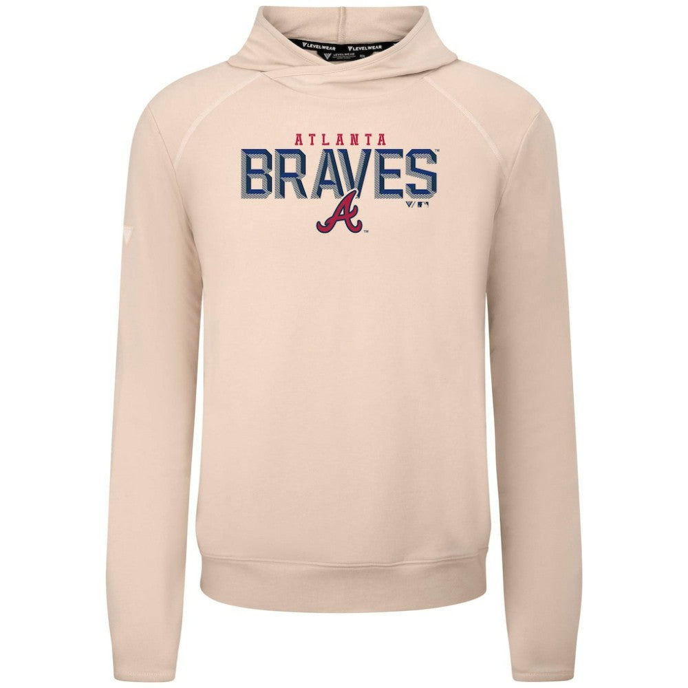 Atlanta Braves Levelwear Mandate Carve Tri-Blend Hoodie - MLB Hoodies