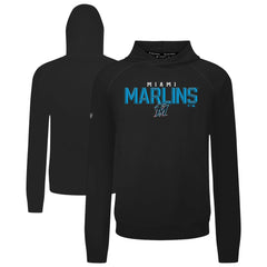 Miami Marlins Levelwear Mandate Carve Tri-Blend Hoodie - MLB Hoodies