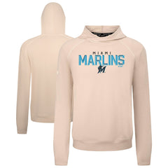 Miami Marlins Levelwear Mandate Carve Tri-Blend Hoodie - MLB Hoodies