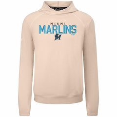 Miami Marlins Levelwear Mandate Carve Tri-Blend Hoodie - MLB Hoodies