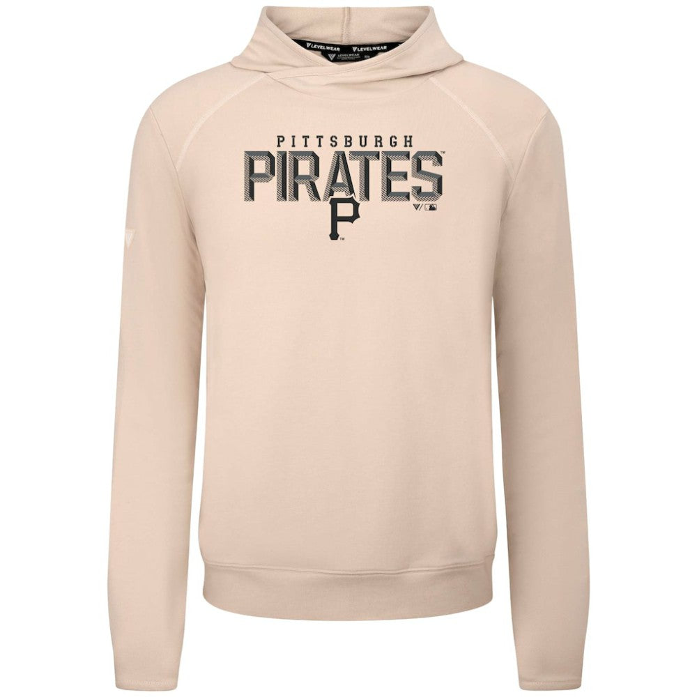 Pittsburgh Pirates Levelwear Mandate Carve Tri-Blend Hoodie - MLB Hoodies